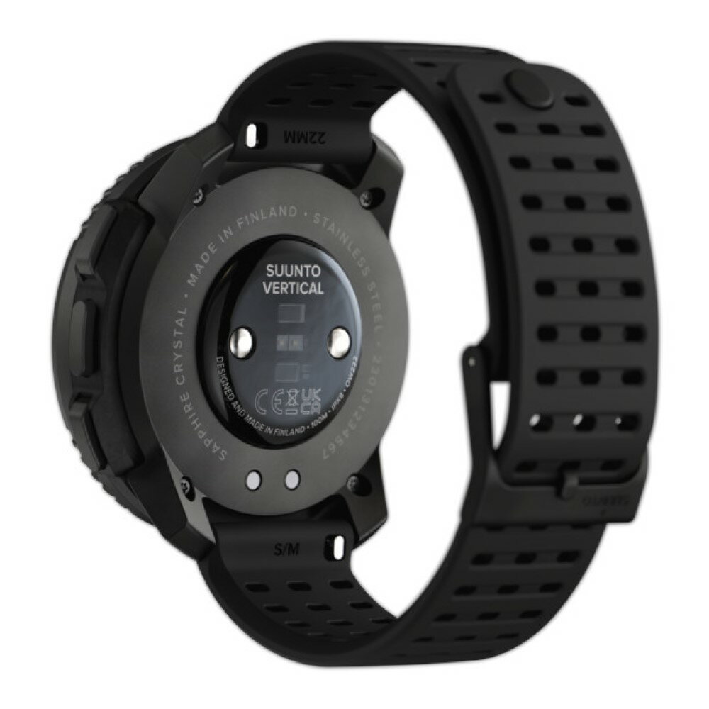 SUUNTO VERTICAL スント バーティカル ALL BLACK スマートウォッチ ランニング 登山 SS050862000 【安心のメーカー2年保証】