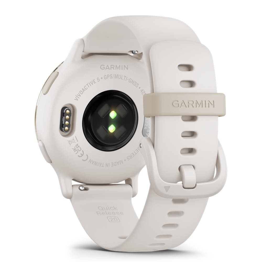 【27日10時まで最大2,000円OFFクーポン！ポイント最大47倍】GARMIN ガーミン vivoactive 5 ヴィヴォアクティブ5 Ivory/Cream Gold スマートウォッチ GPS Suica対応 010-02862-41 【安心のメーカー1年保証】 - Image 2