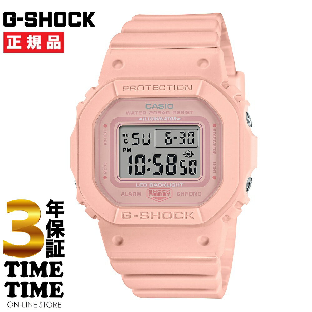 楽天時計専門店タイムタイムCASIO カシオ G-SHOCK Gショック デジタル ピンク GMD-S5600BA-4JF 【安心の3年保証】