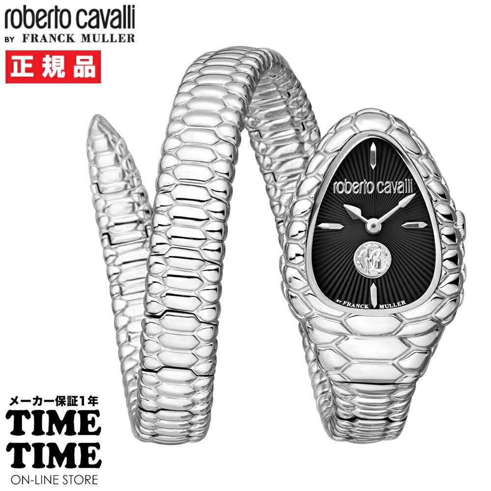 Rakuten - roberto cavalli BY FRANCK MULLER ロベルト・カヴァリ バイ フランク・ミュラー レディース ブラック RV1L187M0021 【安心のメーカー2年保証】