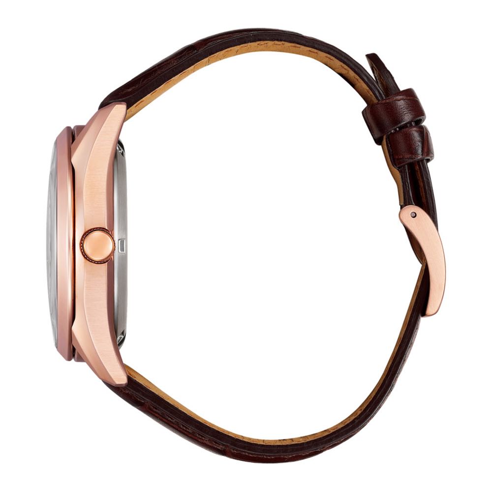 CITIZEN COLLECTION シチズンコレクション メカニカル オープンハート ローズゴールド ブラウン NH9112-19A 【安心の5年保証】