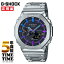 CASIO  G-SHOCK Gå ӻ  顼 ե᥿ С ѡץ֥롼 GM-B2100PC-1AJF ڰ¿5ǯݾڡ