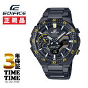 【26日26時までポイント最大47倍!最大2000円OFFクーポン】CASIO カシオ EDIFICE エディフィス WINDFLOWモデル オールブラック イ...