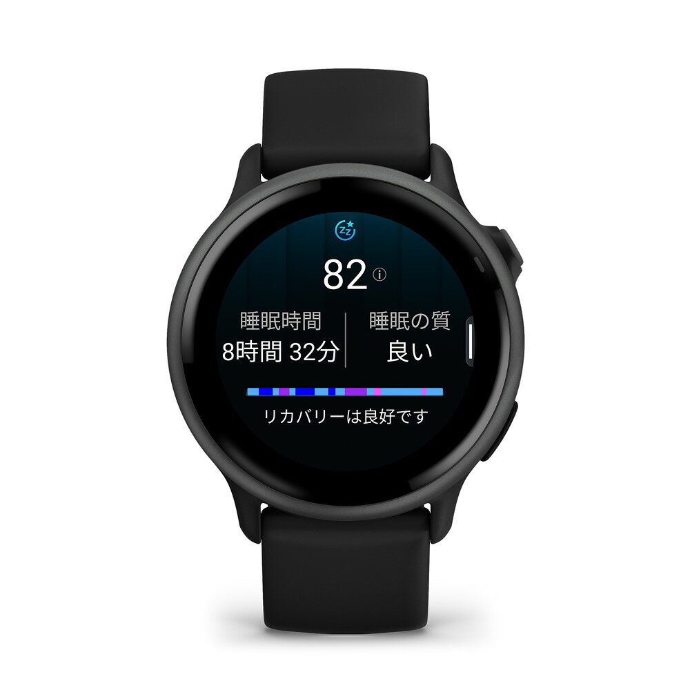時計専門店タイムタイムの【10％クーポン付!楽天ファッション対象ストア】GARMIN ガーミン vivoactive 6 ヴィヴォアクティブ6 Black/Slate ブラック/スレート GPSスマートウォッチ iOS・アンドロイド対応 Suica対応 010-02985-30【安心のメーカー1年保証】｜アングル2