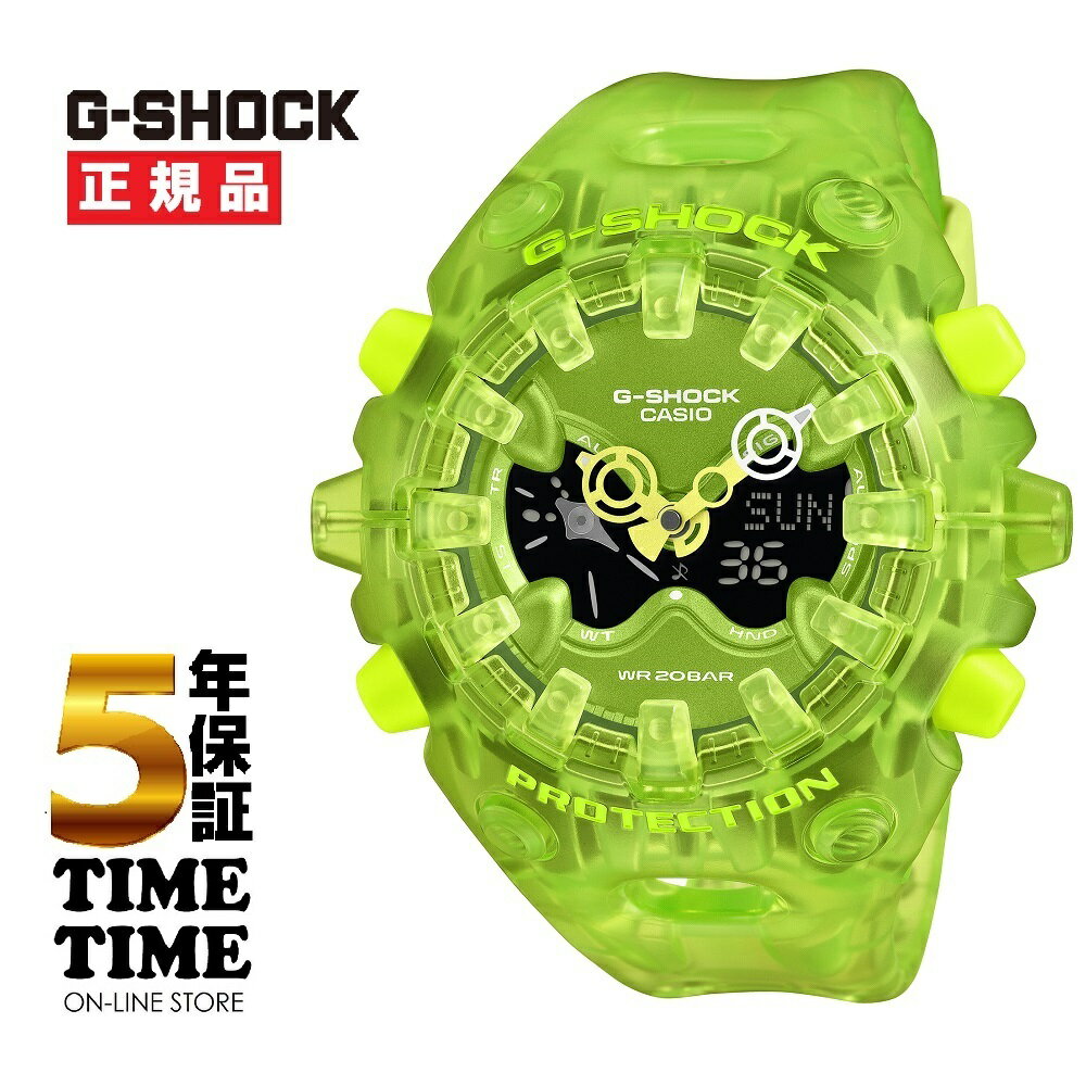Rakuten - 【17日10時まで最大2,000円OFFクーポン！ポイント最大47倍】CASIO カシオ G-SHOCK Gショック スケルトン 大容量電池採用モデル GA-V01SKE-3AJF【安心の5年保証】