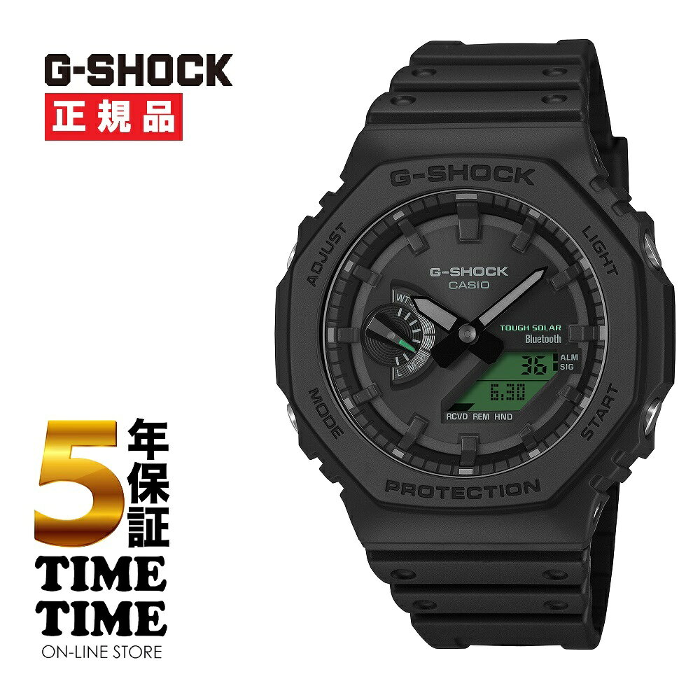 乐天商城 - CASIO カシオ G-SHOCK Gショック BLACK AND ELECTRO GREEN GA-B2100BEG-1AJF【安心の5年保証】