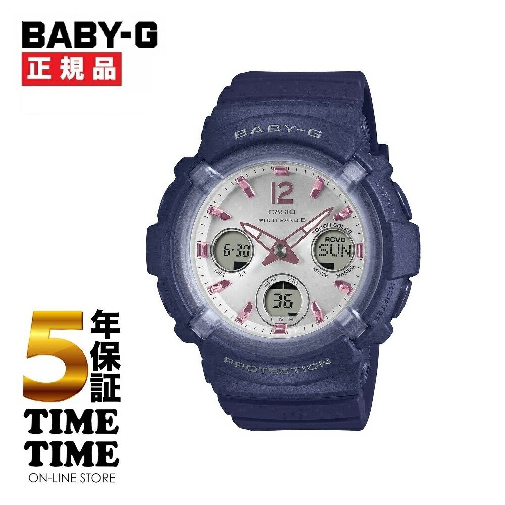Rakuten - 【27日10時まで最大2,000円OFFクーポン！ポイント最大47倍】CASIO カシオ BABY-G ベビーG ソーラー電波 BGA-2800-2A2JF【安心の5年保証】