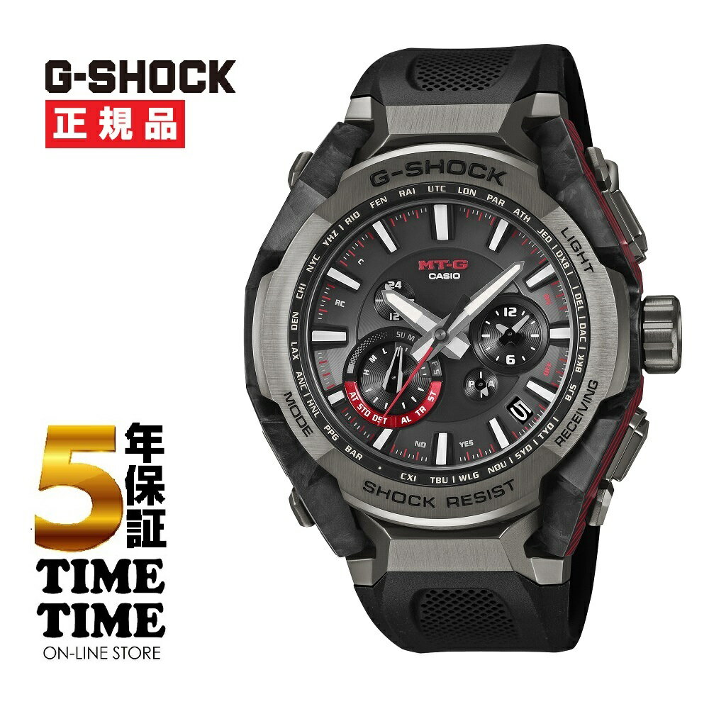 乐天商城 - 【楽天ファッション対象ストア！10％クーポン付】5/15発売！予約受付中！CASIO カシオ G-SHOCK Gショック ソーラー電波 MTG-B4000B-1AJF【安心の5年保証】