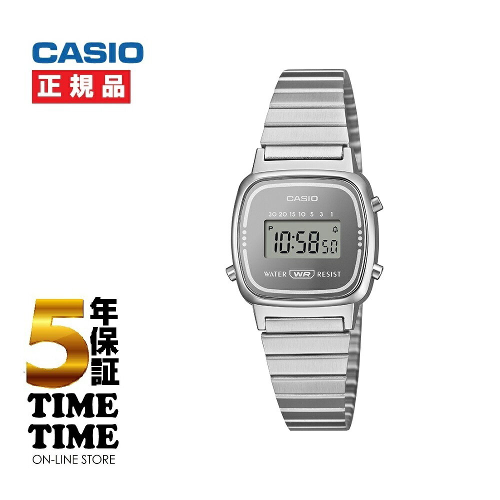 CITIZEN - 【楽天ファッション対象ストア！10％クーポン付】5/22発売！予約受付中！CASIO CLASSIC カシオクラシック 流通限定モデル LA670WES-7AJF【安心の5年保証】