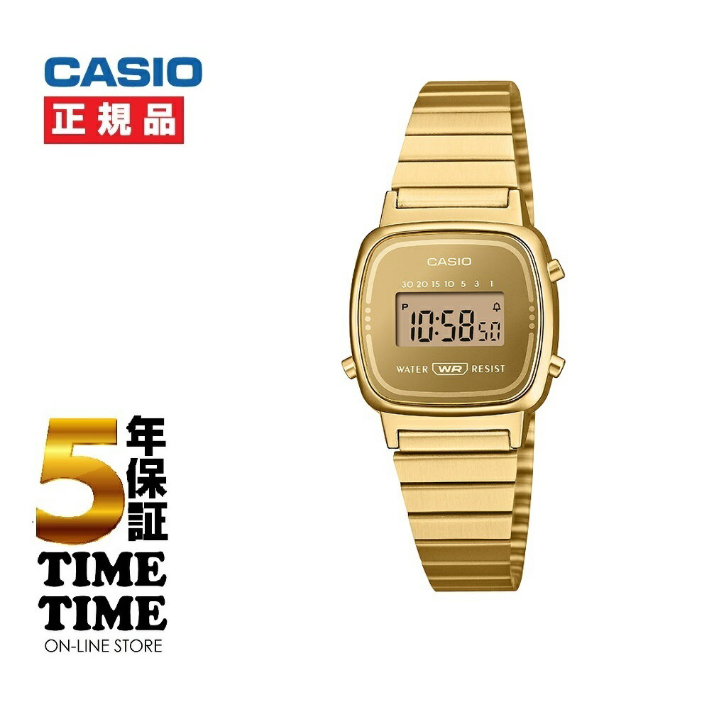 乐天商城 - 【楽天ファッション対象ストア！10％クーポン付】5/22発売！予約受付中！CASIO CLASSIC カシオクラシック 流通限定モデル LA670WES-9AJF【安心の5年保証】