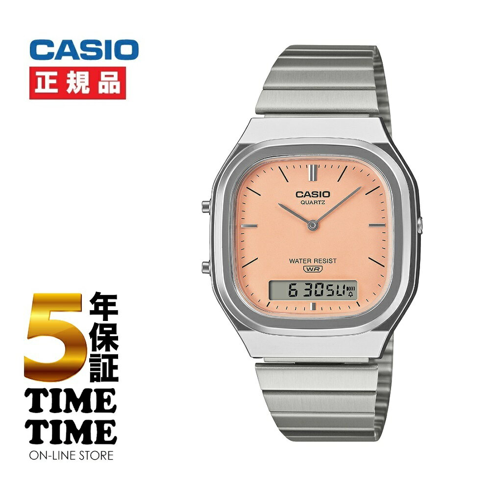乐天商城 - 【楽天ファッション対象ストア！10％クーポン付】CASIO CLASSIC カシオクラシック 角型 AQ-240E-4AJF【安心の5年保証】