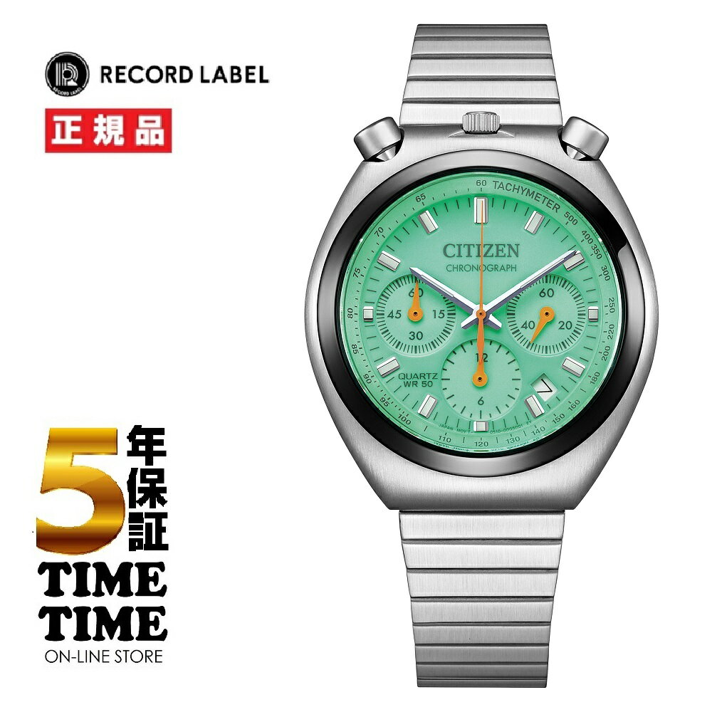 レトロフューチャーなデザインが人気のレコードレーベルから限定ウオッチが登場。レトロな外装と1990年代のプロダクトを思わせる個性的なカラー。遊び心と懐かしさが同居するデザインです。文字板に夜光塗料を施し、その上にポップなカラーを重ねた特別仕様。光を蓄えると暗闇でも文字板全体がぼんやりと浮かび上がり、視線をキャッチします。 駆動方式 クオーツ 素材 ケース：ステンレス ガラス：球面クリスタルガラス バンド：ステンレス 防水 5気圧防水 サイズ ケース径：38.0mm ケース厚さ：11.7mm 重さ： 型番 AN3660-73X その他 ・夜光（針＋インデックス）・月差±20秒・秒針停止機能・日付早修正機能・1/1秒クロノグラフ（12時間計）・電池寿命約2年 商品コード 4974375531864
