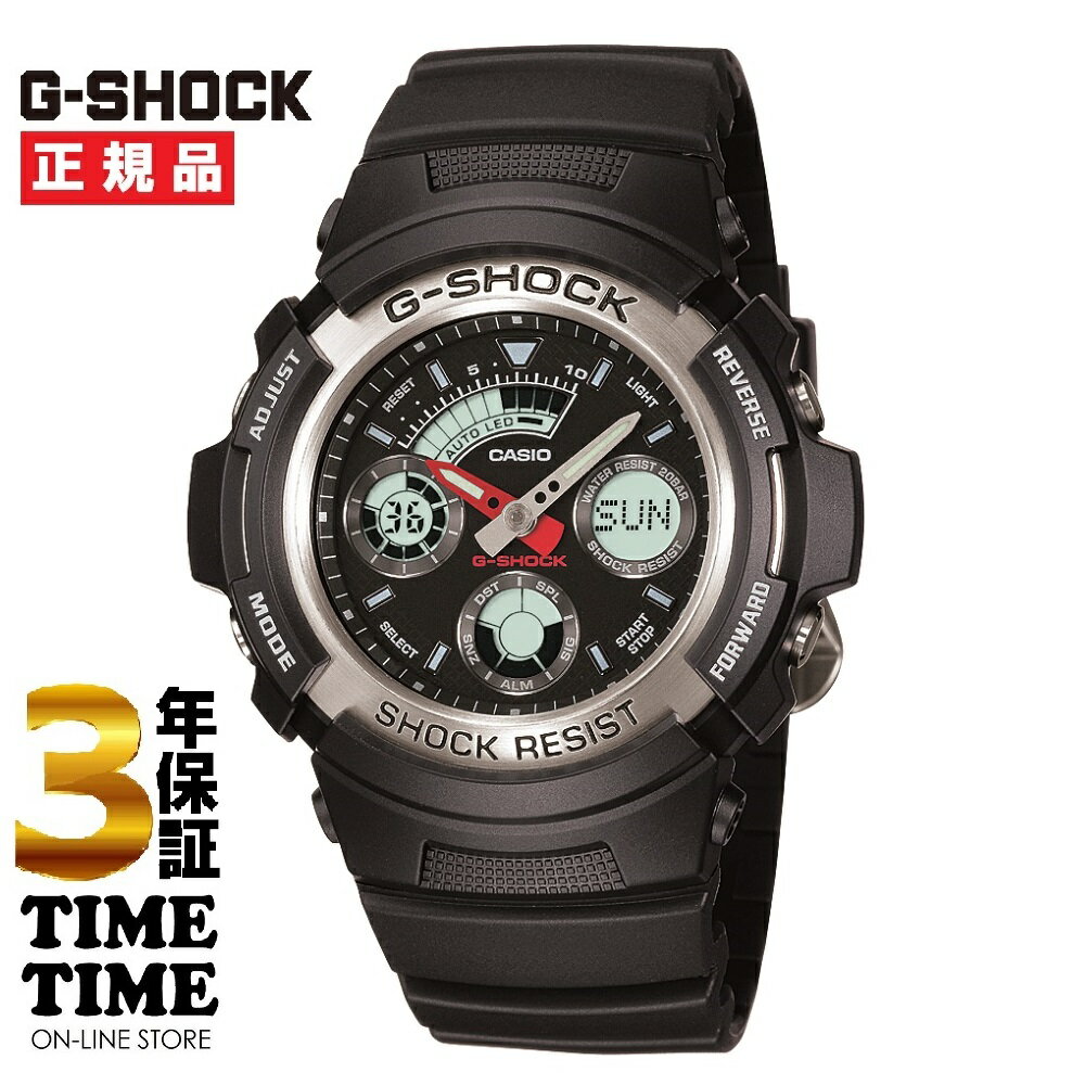 CASIO  G-SHOCK Gå ʥǥ ֥å AW-590-1AJF ڰ¿3ǯݾڡ