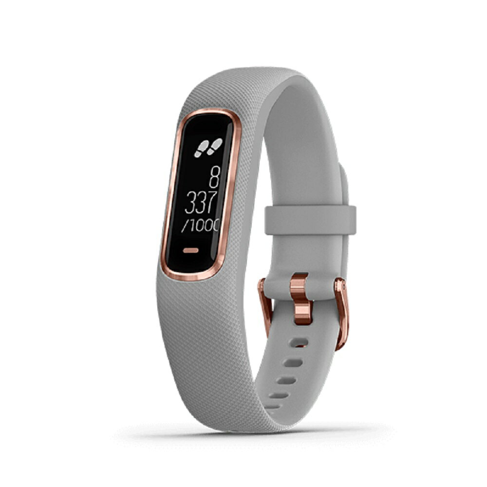 ポイント最大43倍！要エントリー6/26まで GARMIN ガーミン vivosmart4 ヴィヴォスマート4 Gray RoseGold グレー 010-01995-62 【安心のメーカー1年保証】スマートウォッチ 心拍数　血中酸素濃度