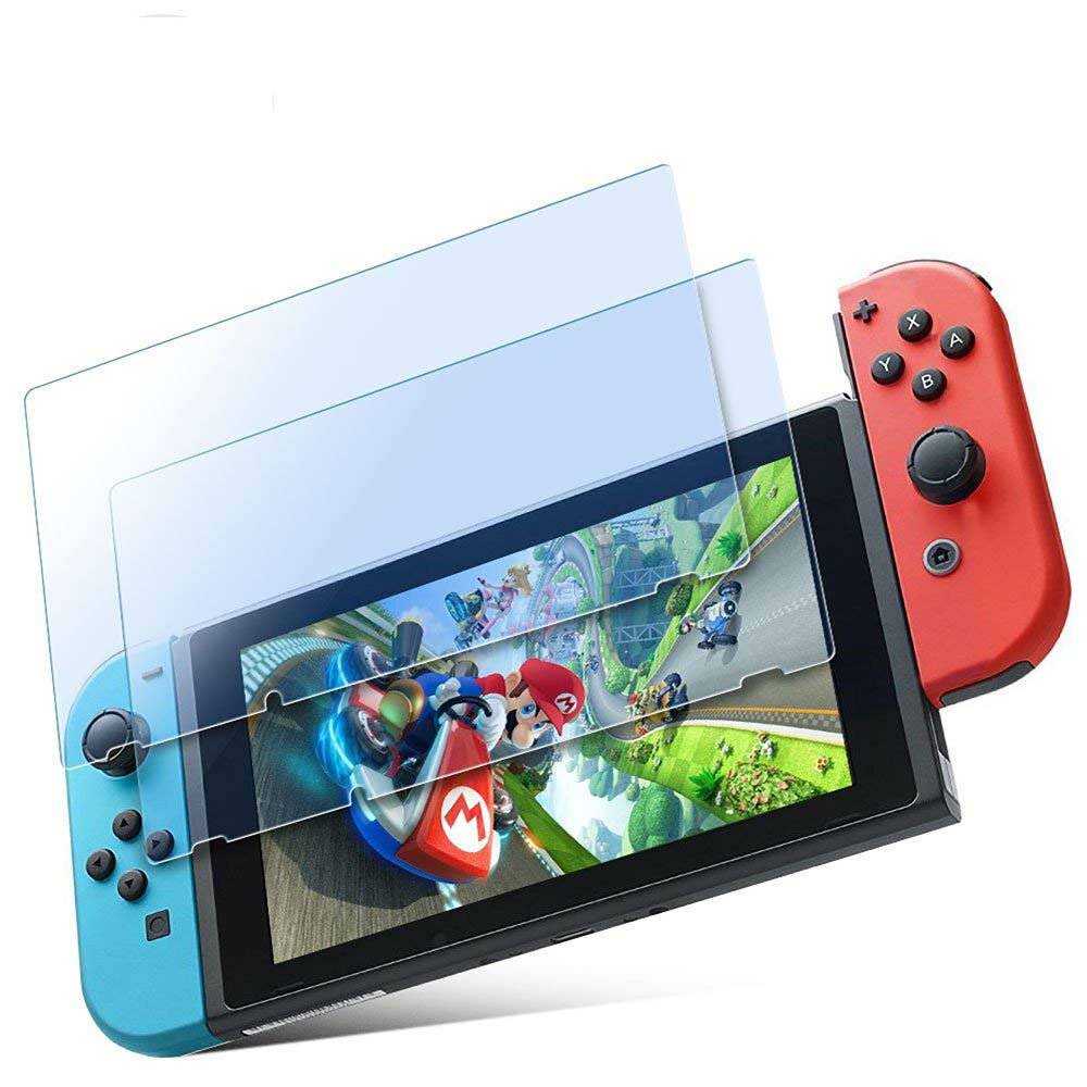 スイッチ ガラスフィルム switch フィルム 2枚 ブルーライト ブルーライトカットフィルム Nintendo Switch lite ニンテンドースイッチライト switchlite 保護フィルム 全面保護 液晶保護 強化ガラス スマホフィルム 指紋防止 飛散防止 二個 セット