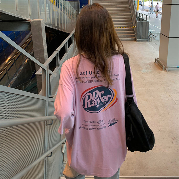 樂天商城 - パーカー トップス Tシャツ レディース 半袖 大きめ 体型カバー オーバーサイズ 春 夏 半袖 ロングパーカー おしゃれ ゆったり 韓国 婦人服 フードなし コットン トップス アウトドア カジュアル 部屋着 シャツ 学生 20代30代40代