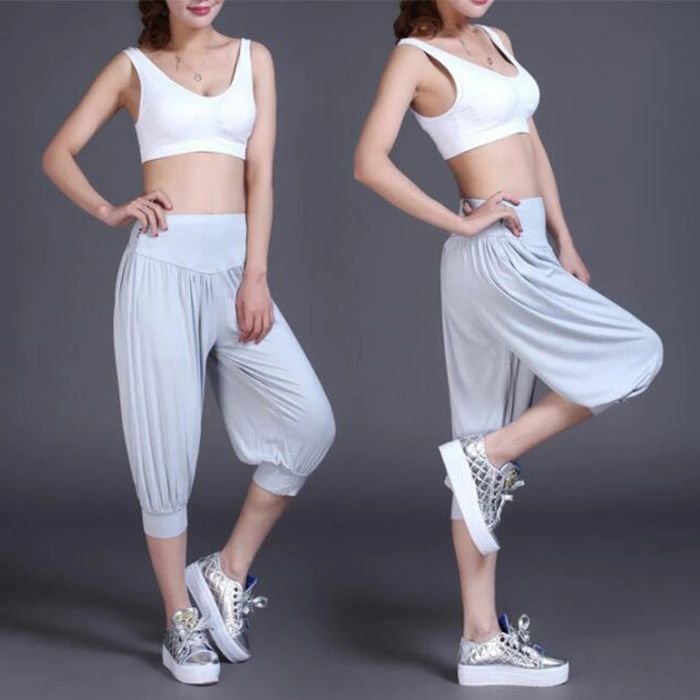 樂天商城 - ヨガ パンツ レディース ヨガウエア サルエル ヨガ ベリーダンス ダンスパンツ ゆったり ウォーキング ピラティス クロスウエスト 部屋着