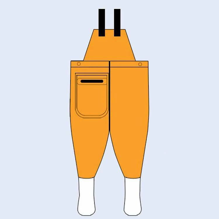 azストアのウェーダー チェストハイ 子供用 釣り 一体型 キッズ 男の子 完全防水 お砂場着 子供用 胴付長靴 水遊び 胴長 潮干狩り 泥遊び 女の子 長靴 川遊び 軽量 レインパンツ 耐摩耗 オールインワン かわいい 快適 海 田んぼ 雨の日 梅雨 収納ポケット付 アウトドア｜アングル3
