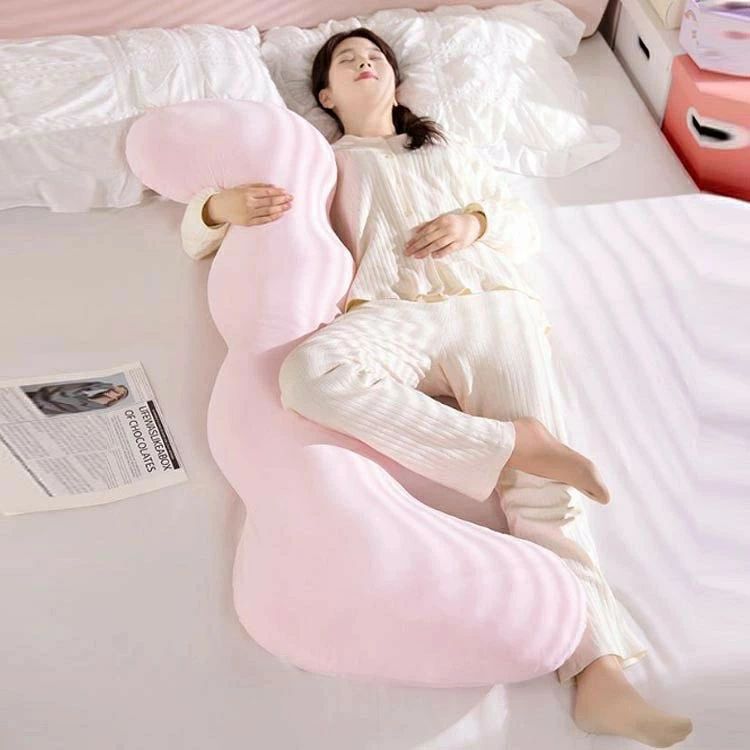 涼感 アイスシルク 抱き枕 妊婦 横向き 接触冷感 ロング だきまくら 長さ110cm カバー洗える いびき防止 授乳クッション ウォッシャブル 3