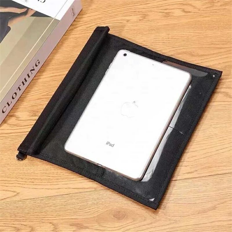 電波遮断 電波カットケース 電磁波対策 14インチ 電磁波防止ケース リレーアタック対策 2サイズあり！ ポーチ 盗難防止 タブレット Ipad 信号遮断 スマホ 送料無料 電波 電磁波 遮断 カット スマートキー スキミング防止 パソコン