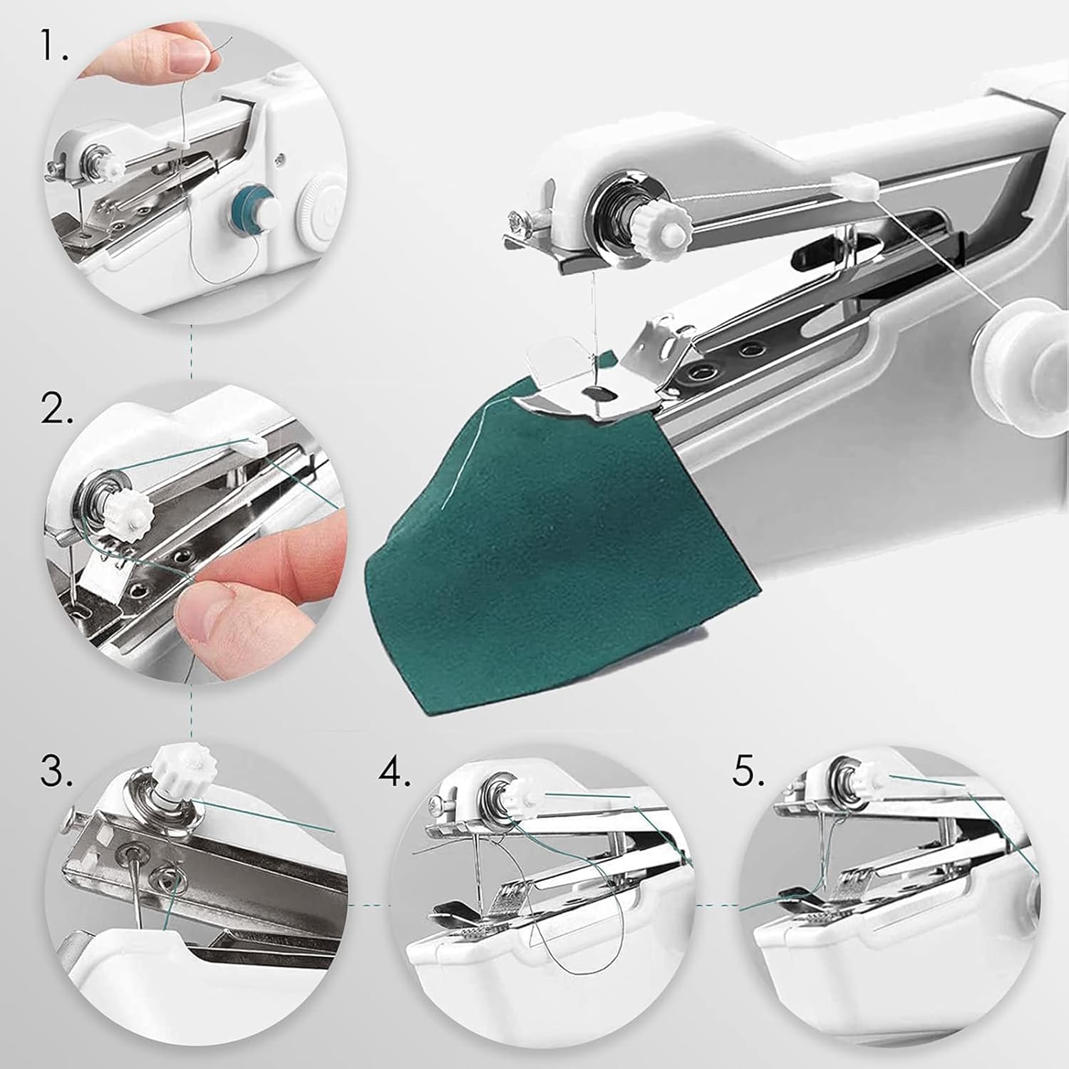 操作簡単 軽量 コンパクト 便利 小型 手持ち式 ミニ電動ミシン