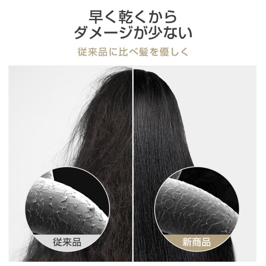 ヘアケア 温度調整 恒温 過熱防止 速乾 低騒音 冷熱風 3段階風速 軽量 大風量 1600W マイナスイオン ヘアドライヤー