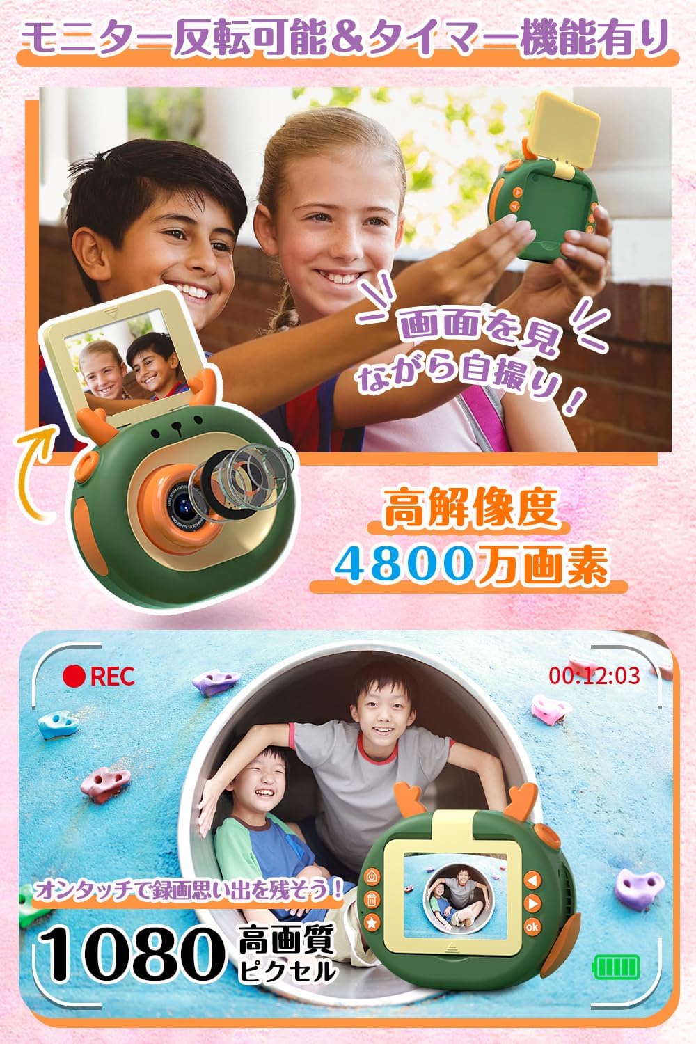 1080P 4800������ 32GB�������դ� 2.4�����IPS����� �����դ� ������С� ��˥���180��ȿž��ǽ �Ҷ��ѥ����