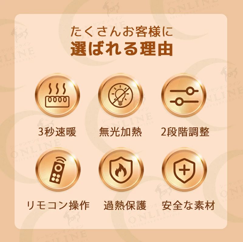 持ち運び 暖風機 ミニ 電気ファンヒーター PTC 壁掛け 温風ヒーター