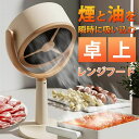 【限定クーポン配布中!】3000Ah大容量バッテリー内蔵 USB充電式 卓上吸煙機 12個付き 交換用活性炭シート ポータブル換気扇