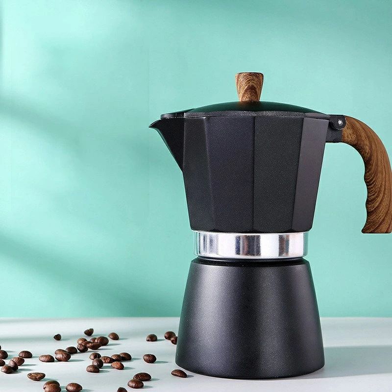 コーヒーポットアルミ製 電気ストーブ用 ガス コーヒーパーコレーター マキネッタ コーヒー