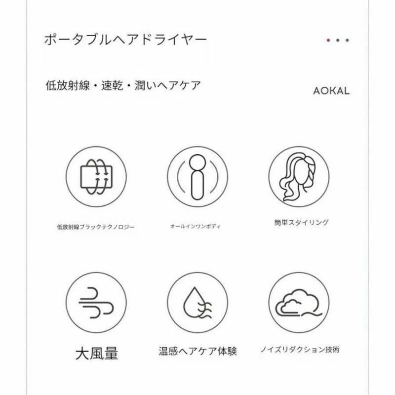 サロン ドライヤー 静音 しっとり ツヤ 美髪 過熱機能 2段階調節可能 大風量 静電気 恒温 速乾 日本製モーター