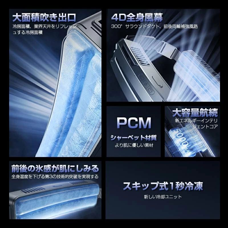 腰掛 扇風機 小型 静音 3段階風量 最大18時間航続 超強風 5000mAh大容量 dcモーター 冷風機 ベルトファン 強力 - 2