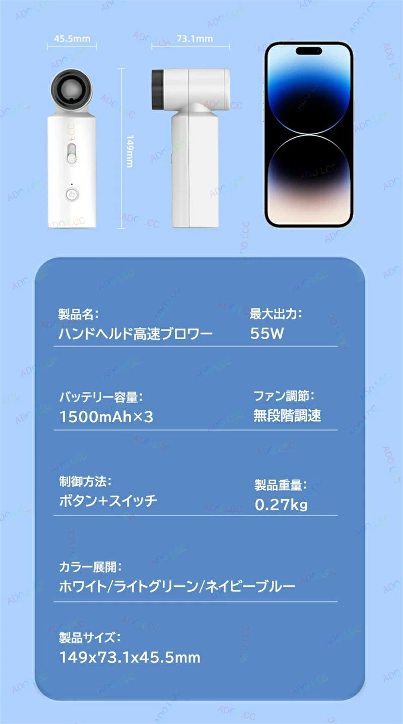 手持ち小型ファン 携帯扇風機 エアダスター 強力 卓上 急速冷却 エア充填 小型 掃除 超軽量 静音 扇風機 ハンディファン 大風量 高速ドローンモーター 強力送風 usb充電式 手持ち扇風機 4500mAh 風量自由に調節 持ち運び ミニファン 熱中症対策 ギフト 送料無料 花火大会 3