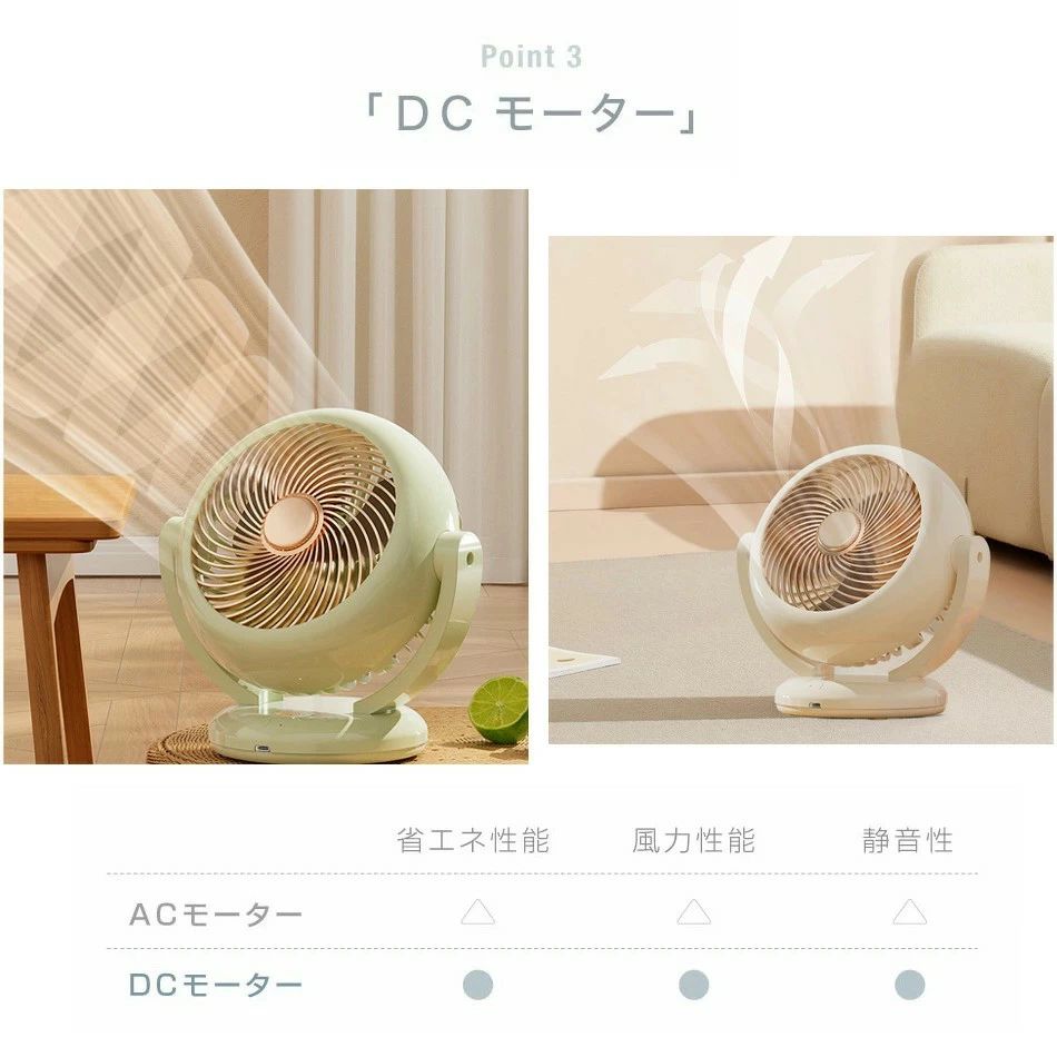 扇風機 ミニ 卓上 壁掛け USBコードレス サーキュレーター クリップ 扇風機 羽なし...