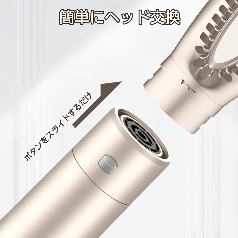 カールドライヤー ヘアアイロン 電熱ブラシ ホットエアーブラシ 多機能 ドライヤー...