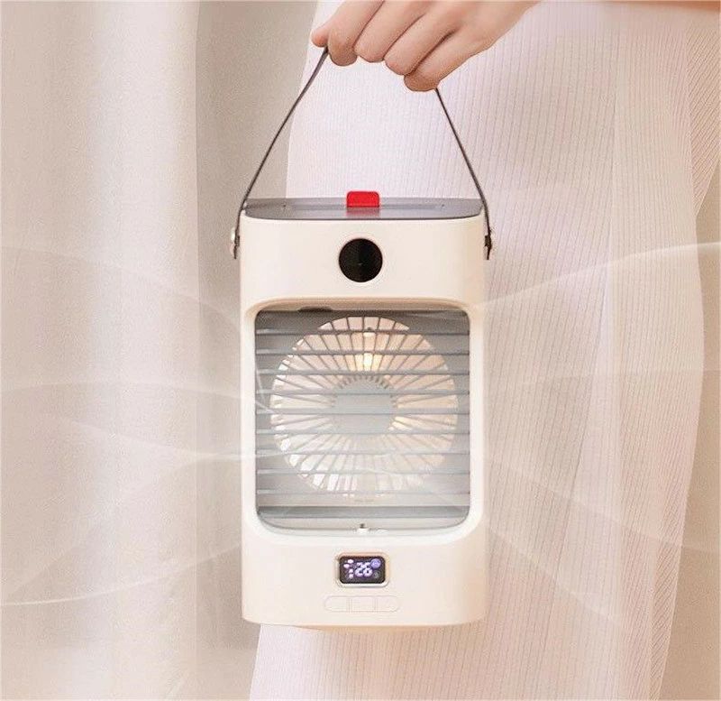 自宅用 寝室 オフィス 車中泊 熱中症対策 暑さ対策 夏 小型 抗菌 クーラー 省エネ USB充電式 上下角度..
