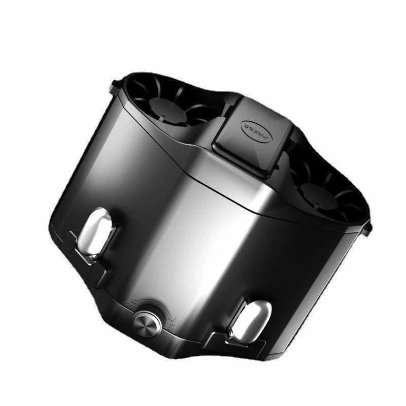 大容量バッテリー 携帯 扇風機 腰掛け ベルトファン 最大20000mAh 腰掛け/手持ち/首掛け/?上 4way