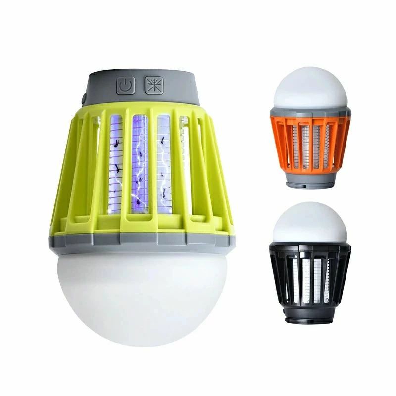 室内 屋外 強力 USB充電 捕虫器 UV光源誘引式 電池式 LEDランタン 屋外照明 ハエ 蚊退治 電撃蚊取り器 おしゃれ