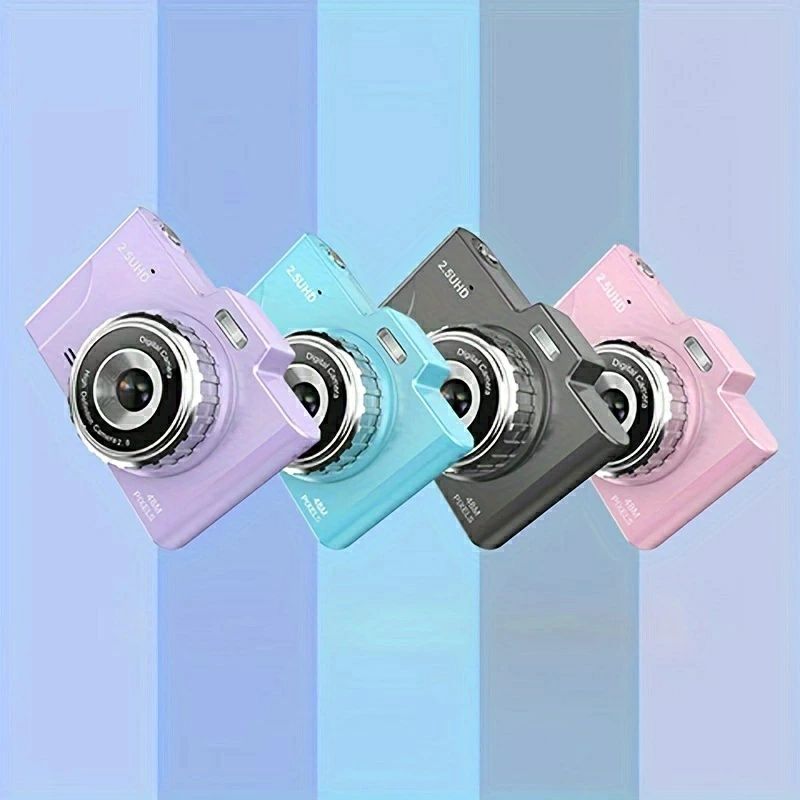 ジタルカメラ 高精細デュアルカメラ キャンパスユースCCDカメラ 2.8インチ高精細大画面 4800W 1080Pデュアルレンズ 8倍光学ズームTFTスクリーン...