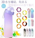 水筒 ボトル スポーツ 味が変わる水筒 カロリー0 1個フレーバーカプセル 水筒 650ml 大容量 エアアップ ウォーターボトル スポーツドリ