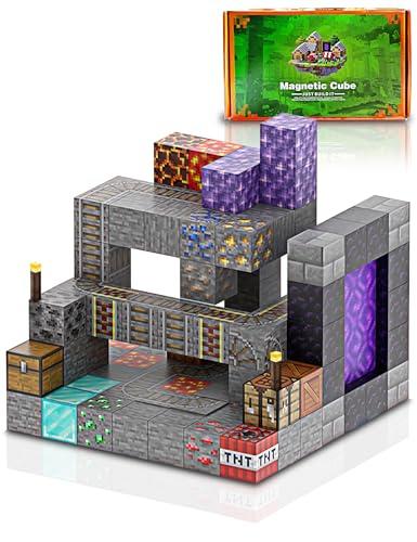 ストア石丸の磁石 おもちゃ マグブロックセット PX MASTER DIY 磁性構築 ボードゲーム バランスゲーム 磁気ブロックプレイセット マグネットパズル ランダム100ピース入り(100+3+3pcs)｜アングル2