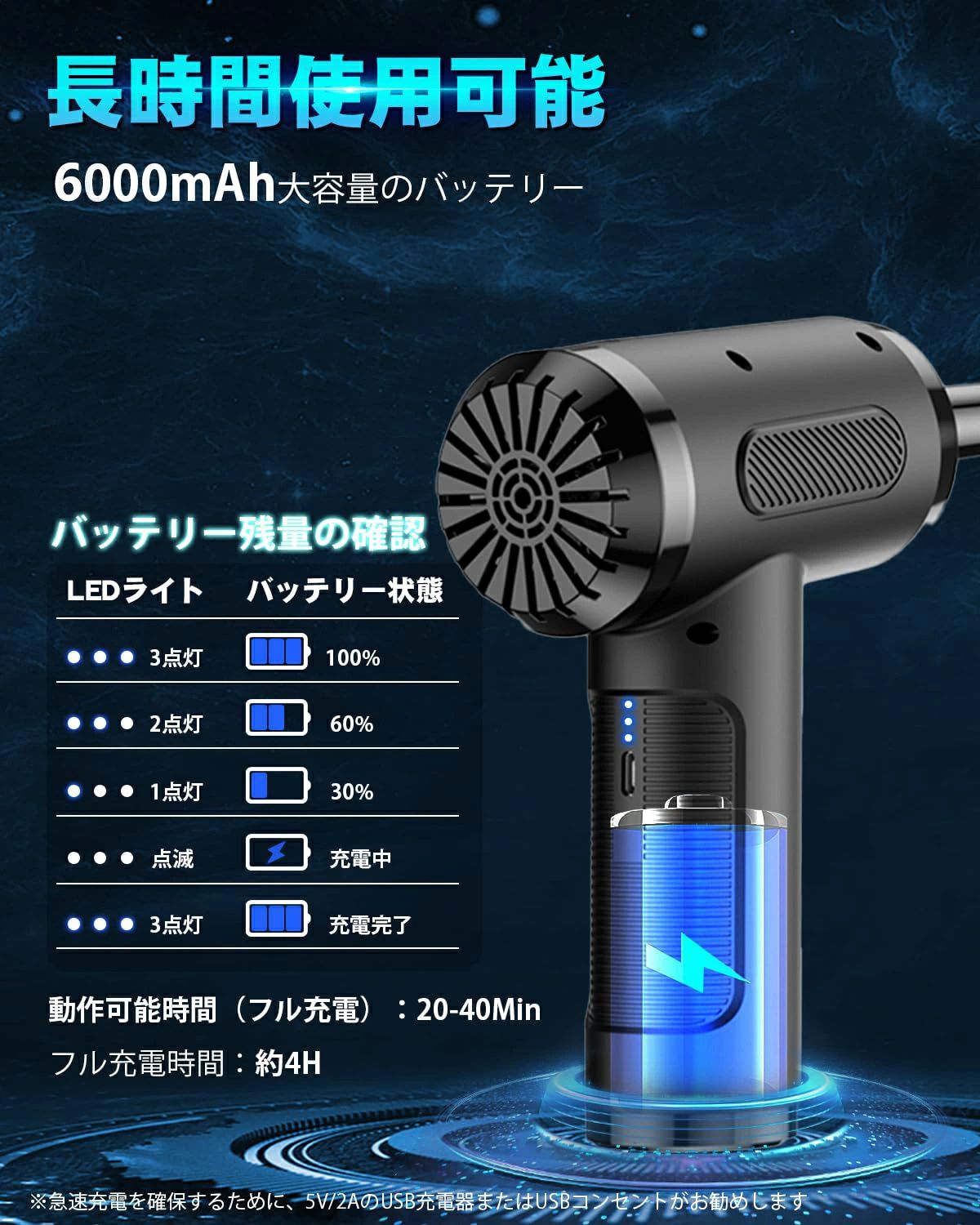 ������������ ��ư ��ư������������ ���ż� �ۤ�����/�᤭���Ф�/�������� ���� 6000mAh Ĺ����Ϣ³���� 3�ʳ�����Ĵ�� ������������ ���ץ졼 LED�饤����� ���� �͵� �������֥��� ��ư�������������� 1��¿��