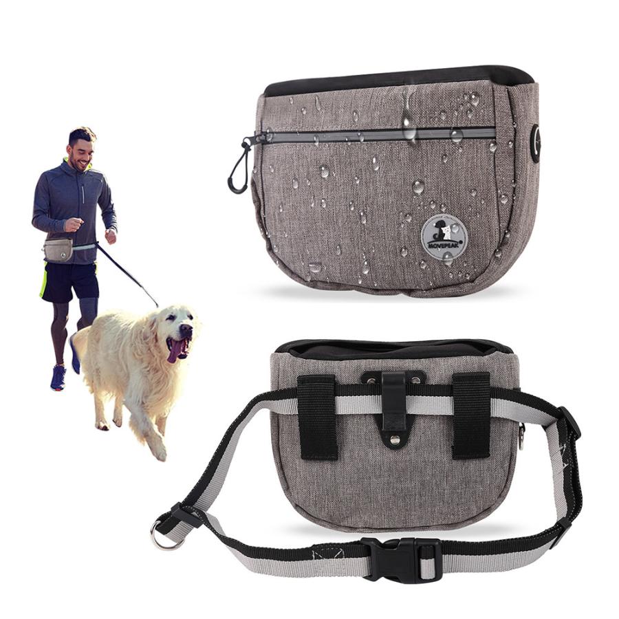 ストア石丸のトリーツポーチ トレーニング 犬 お散歩 おやつ ポーチ ウエストバッグ ショルダーバッグ ペット用品 おしゃれ 軽量 持ち運び 全2色｜アングル2