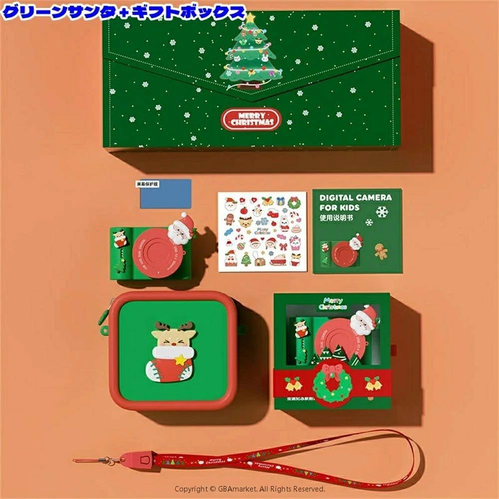 ストア石丸の新登場 カメラ 子供 キッズカメラ 4800万画素 WIFI転送 1080p録画 タッチパネル デジタルカメラ トイカメラ 知育玩具 かわいい「32GBカード付き 収納カバン付き」子供用カメラ 3インチ大画面 デジタル 写真 女の子 男の子 5歳 6歳 7歳 誕生日 新学期 入学祝 ギフト｜アングル2
