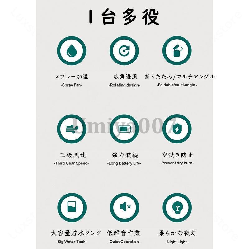 携帯 冷却 ポータブルエアコン 卓上冷風機静音 角度調整 扇風機 ミニエアコンファ...
