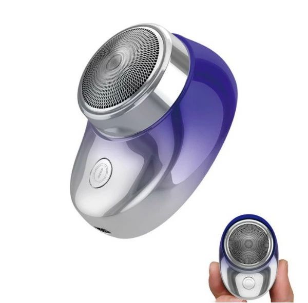 商品名：電動シェーバー特徴：ポータブル電源：バッテリー式ブレードの材質：金属ヘッドタイプ：回転式電源：充電式【6枚刃付き 切れ味が抜群】高品質アルミ合金ナイフネットと6枚内側刃が肌にやさしい。肌当たりも優しいし肌に刺激や出血等を与える事にも...