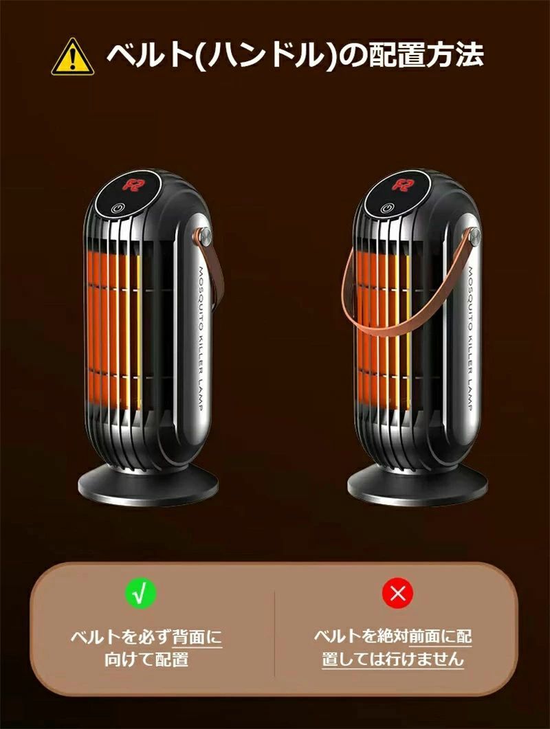 ストア石丸の暖房器具 電気ストーブ セラミックファンヒーター PSE認証済み ファンヒーター 省エネ 足元 小型 ヒーター｜アングル3