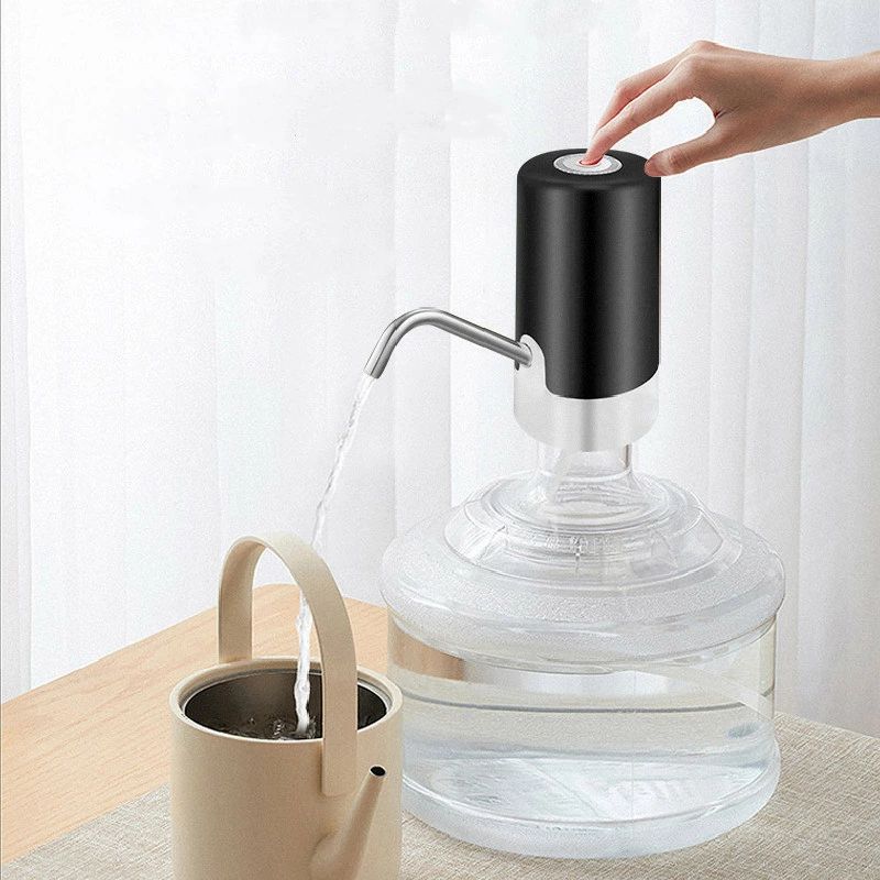 自動水ポンプ USB充電式 飲料水ポンプ ウォーターポンプ ディスペンサー 電動吸水ポンプ 家庭用