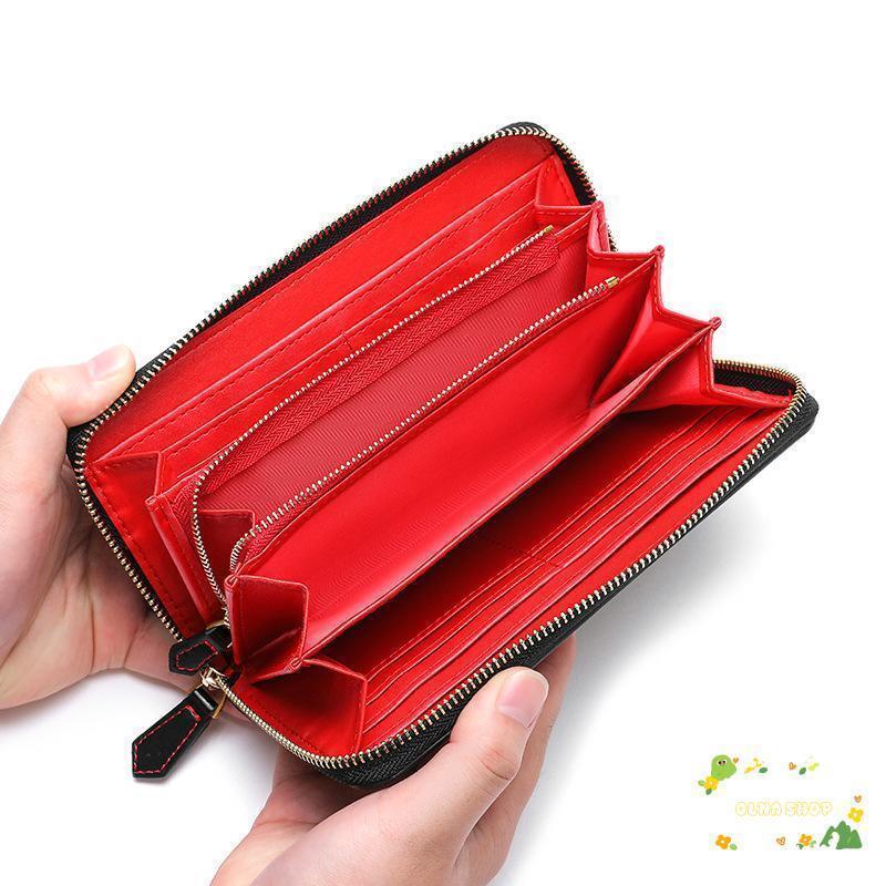 メンズ レディース 本革 薄い 財布 カード入れ多数 大容量 薄型 軽量 スリム さいふ ウォレット メンズウォレット