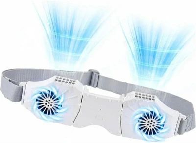 ポータブルファン 5000mAh大容量 携帯扇風機 ルトファン 二機構造 2025新型